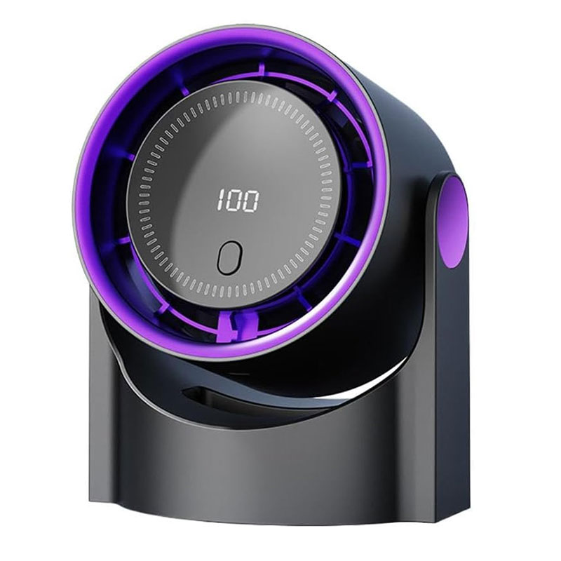 Ventilateur Mural Rechargeable 2000 mAh – Noir