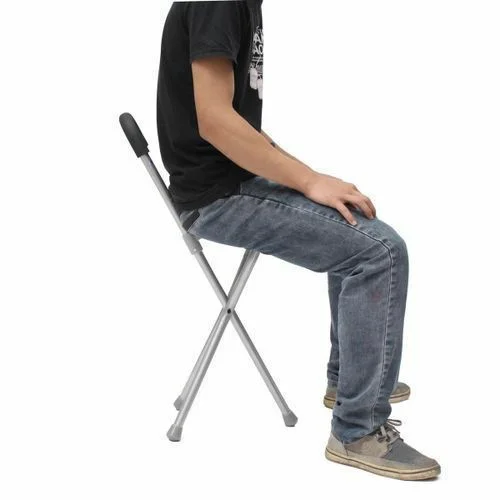 Canne de marche avec tabouret