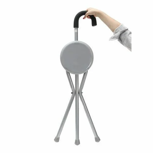 Canne de marche avec tabouret