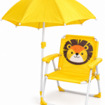 Chaise de Plage Pliante pour Enfant – Multicolore, 120 cm