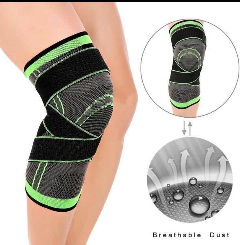 Genouillère De Compression Élastique – Réglable