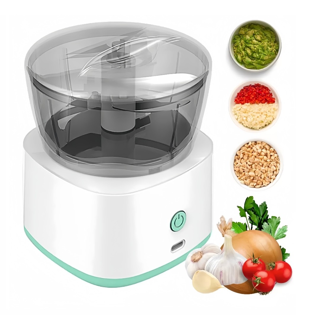 Mini hachoir de cuisine rechargeable