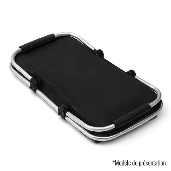 PANIER DE PIQUE-NIQUE ISOTHERME PLIABLE COULEUR UNIE
