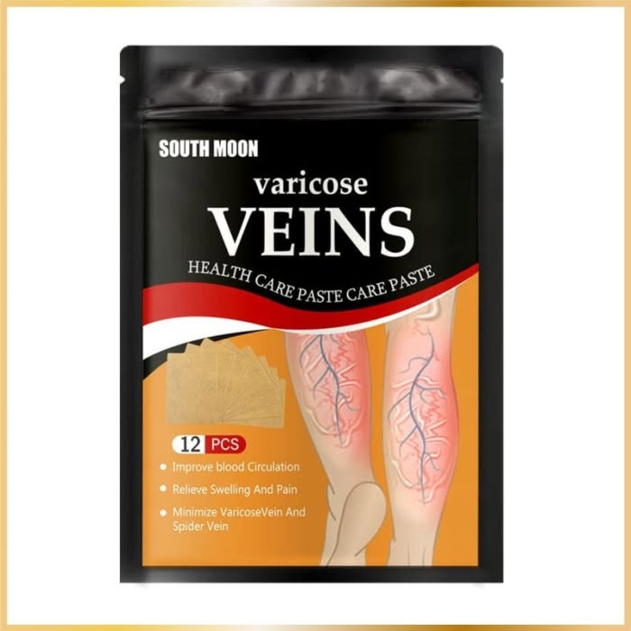 Patch Varices Naturel – Soulagement & Circulation (12 pcs)