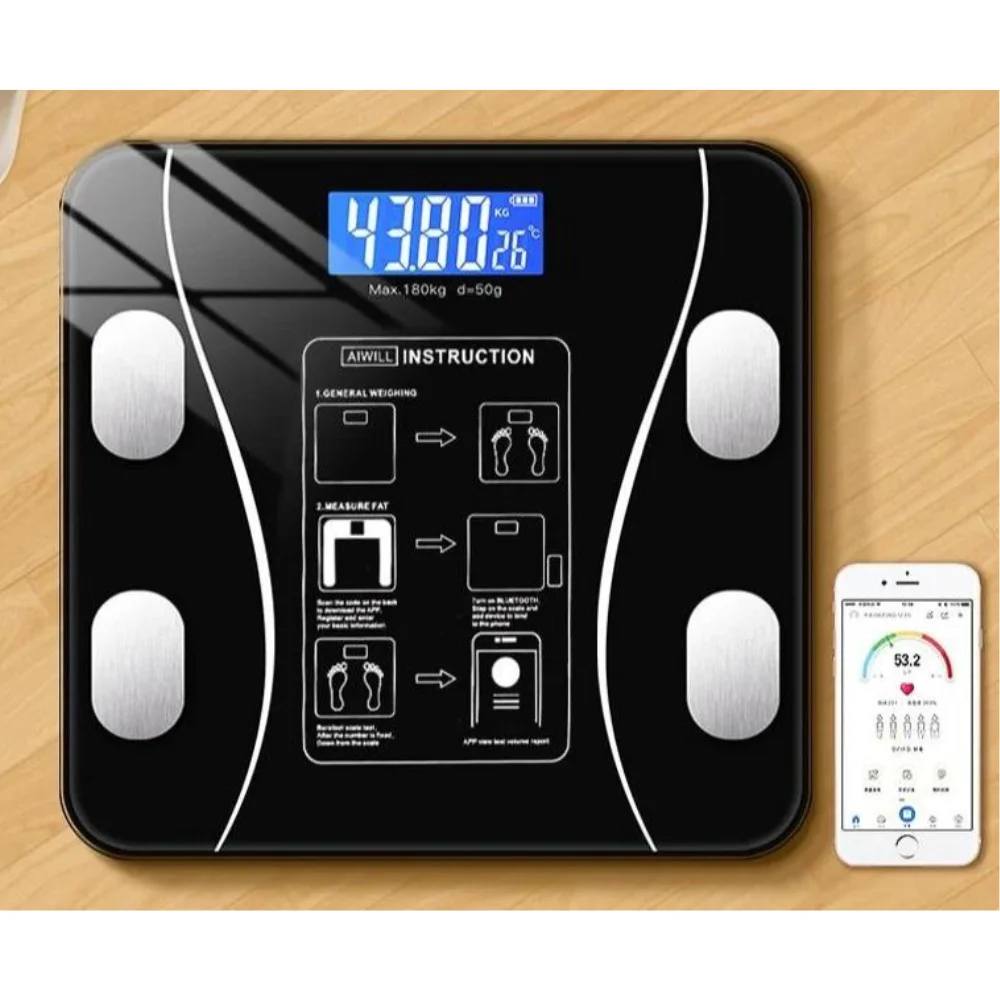 Pèse personnes Smart avec compteur de graisse- 2017A