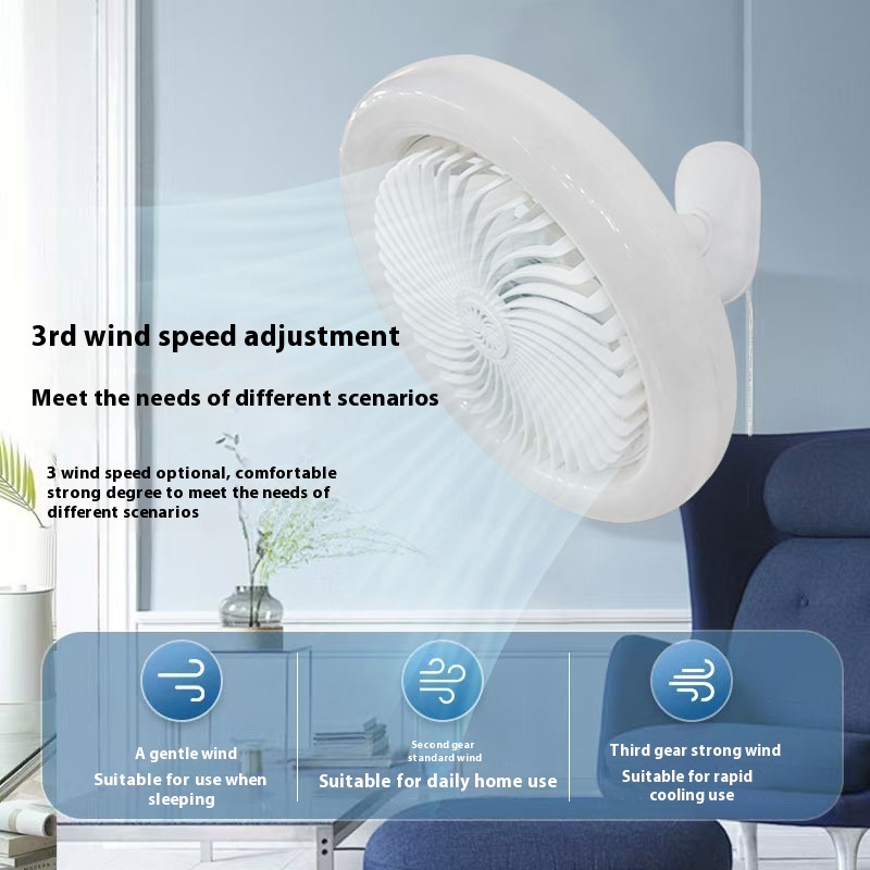 Ventilateur de Plafond LED Multifonction 30W